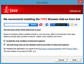 Do not check these boxes